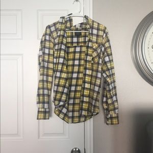 Yellow/black flannel